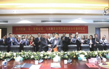 pp电子纸业携手金狮集团中表共建“一带一路”