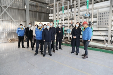 浙江省碳达峰碳中和工作督查组光临pp电子纸业调研